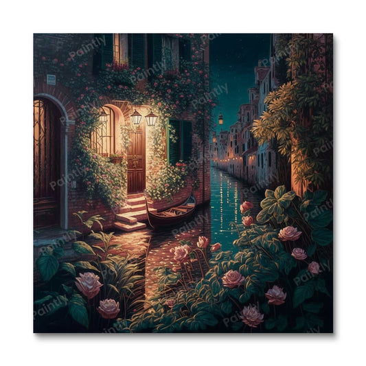 Canal van Venetië X (diamond painting)