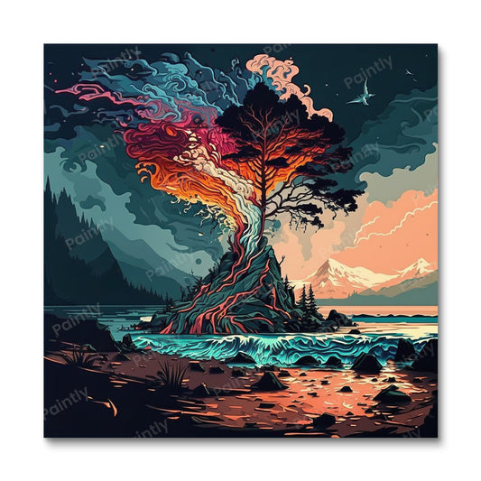 Boom des Levens (Diamond Painting)