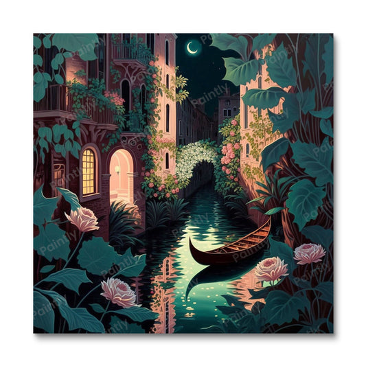Kanaal van Venetië III (diamond painting)