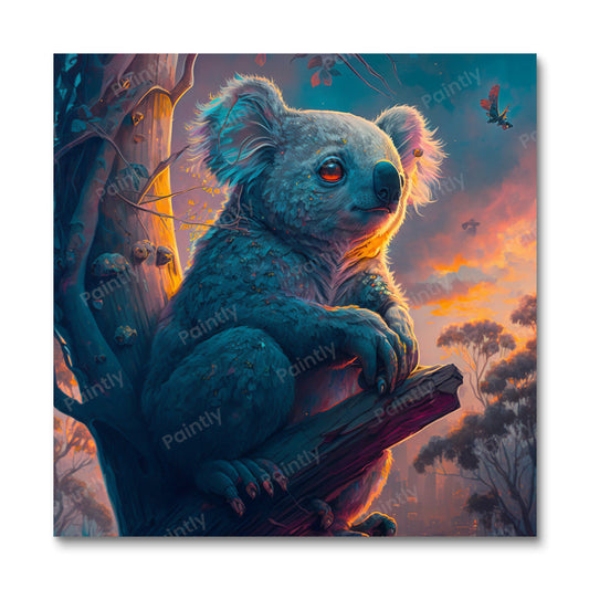 Majestueuze Koala I (Diamond Painting)