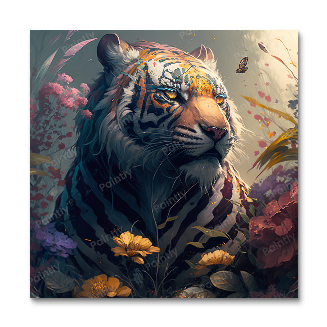 Majestueuze Tijger I (Diamond Painting)