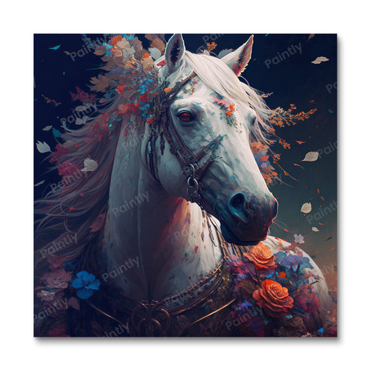 Majestueus Paard III (Diamond Painting)