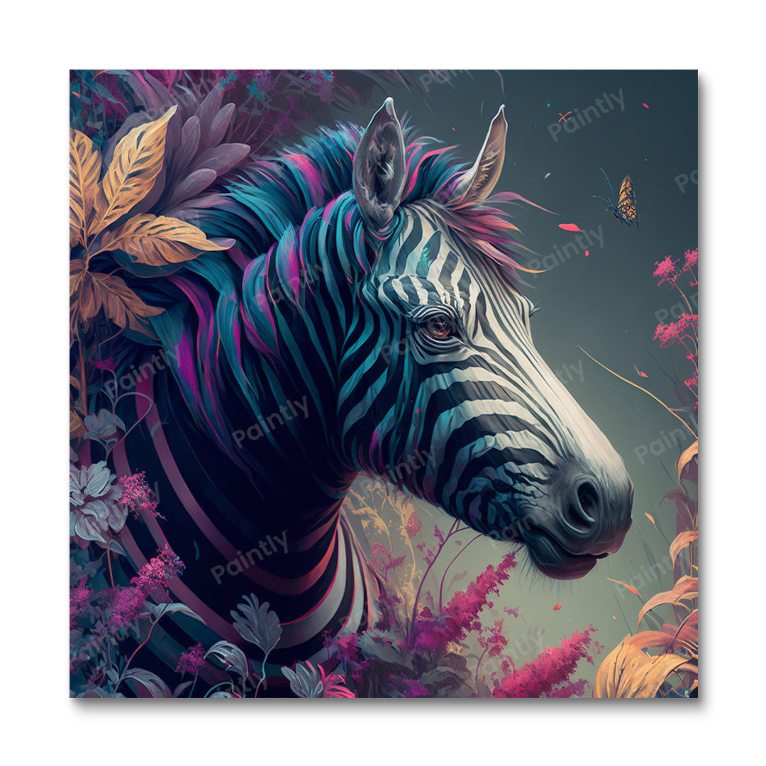 Majestueuze Zebra (Diamond Painting)
