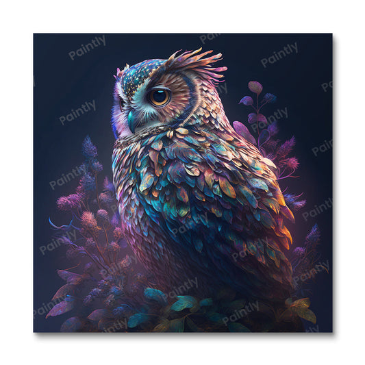Uil I (diamond painting)