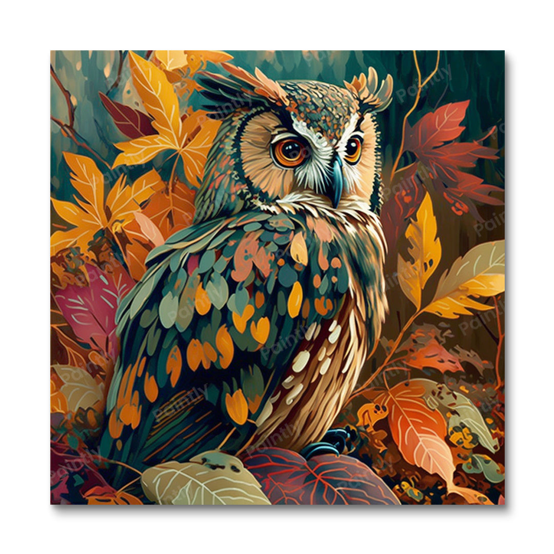 Uil II (diamond painting)