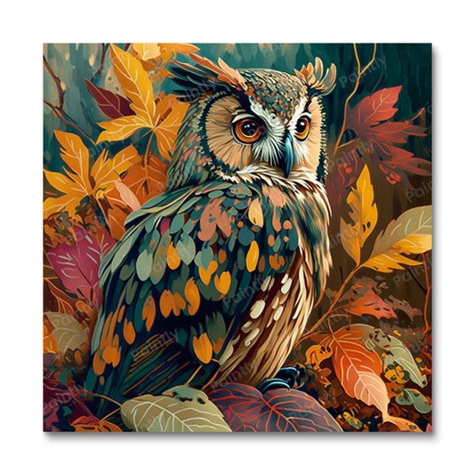 Uil II (diamond painting)
