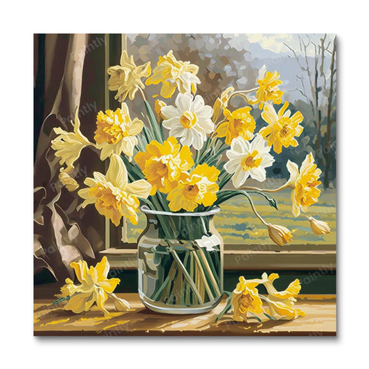 Narcissen III (Diamond Painting)