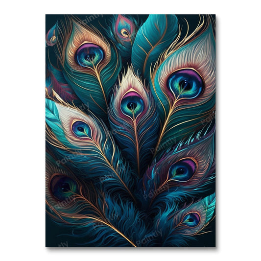 Pauwenveren VI (Diamond Painting)