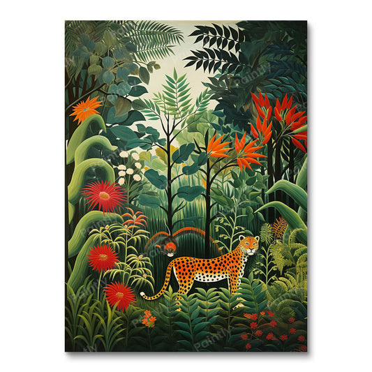 Jungle Pulse II (diamantschilderij)