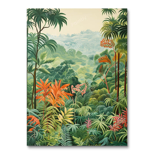 Jungle Pulse IV (diamantschilderij)