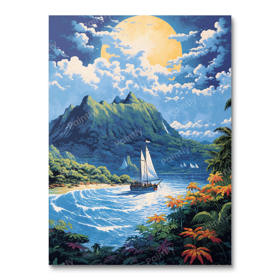 Magische horizonten (diamond painting)