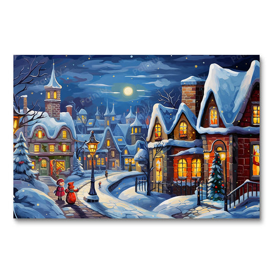 Magische winter (diamond painting)