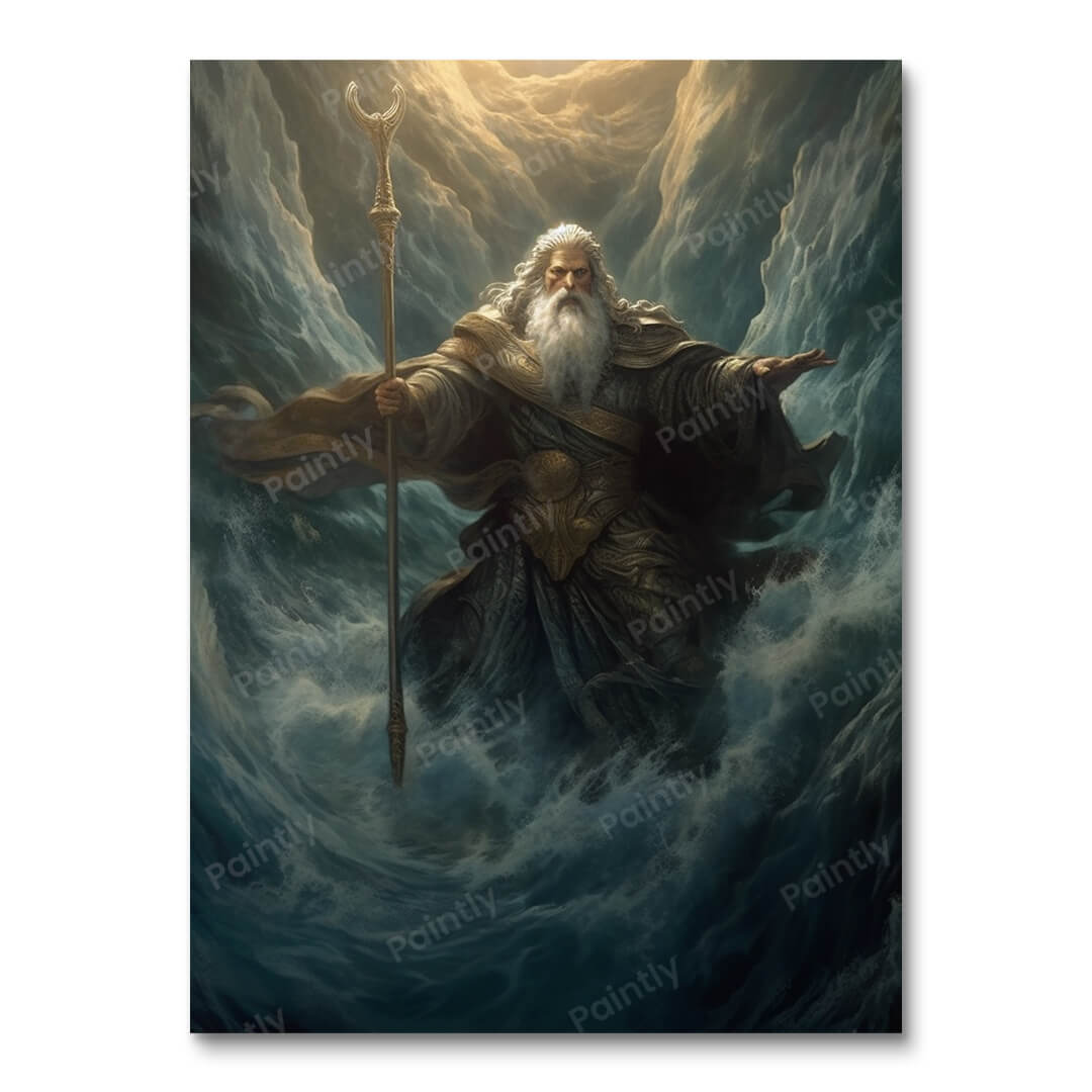 De scheidende zeeën (diamond painting)