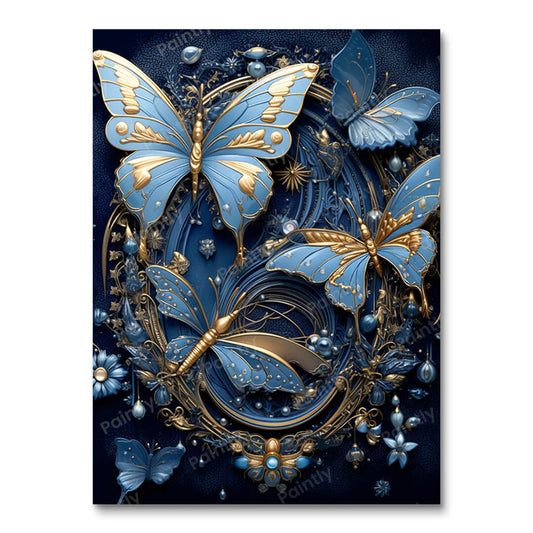 Vlinderwals I (diamond painting)