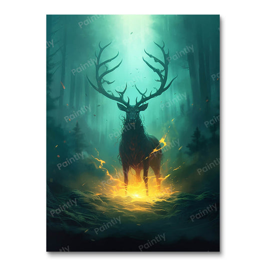 Herten Godheid (Diamond Painting)