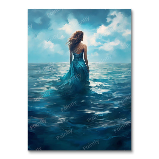 Diepste blauw (diamond painting)