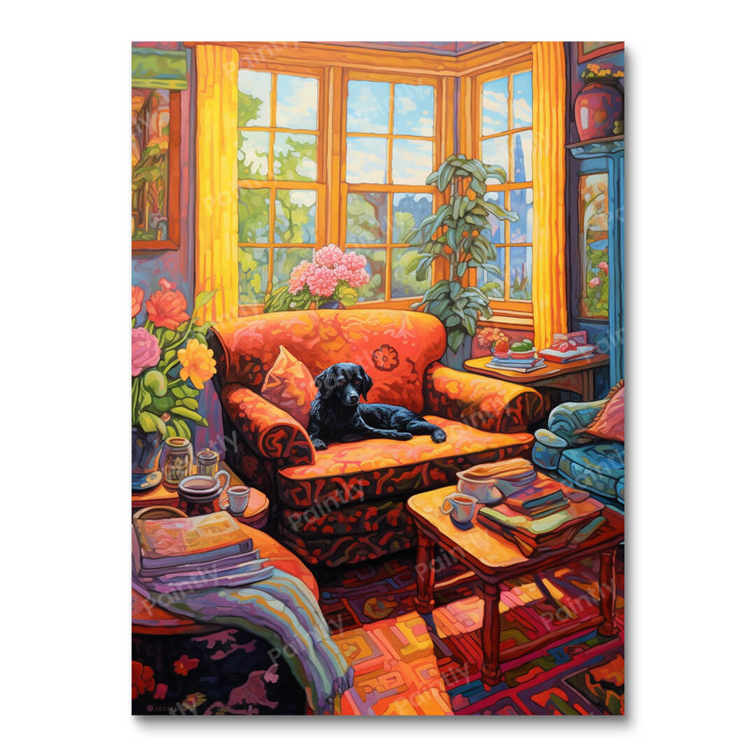 Comfort voor honden (diamond painting)