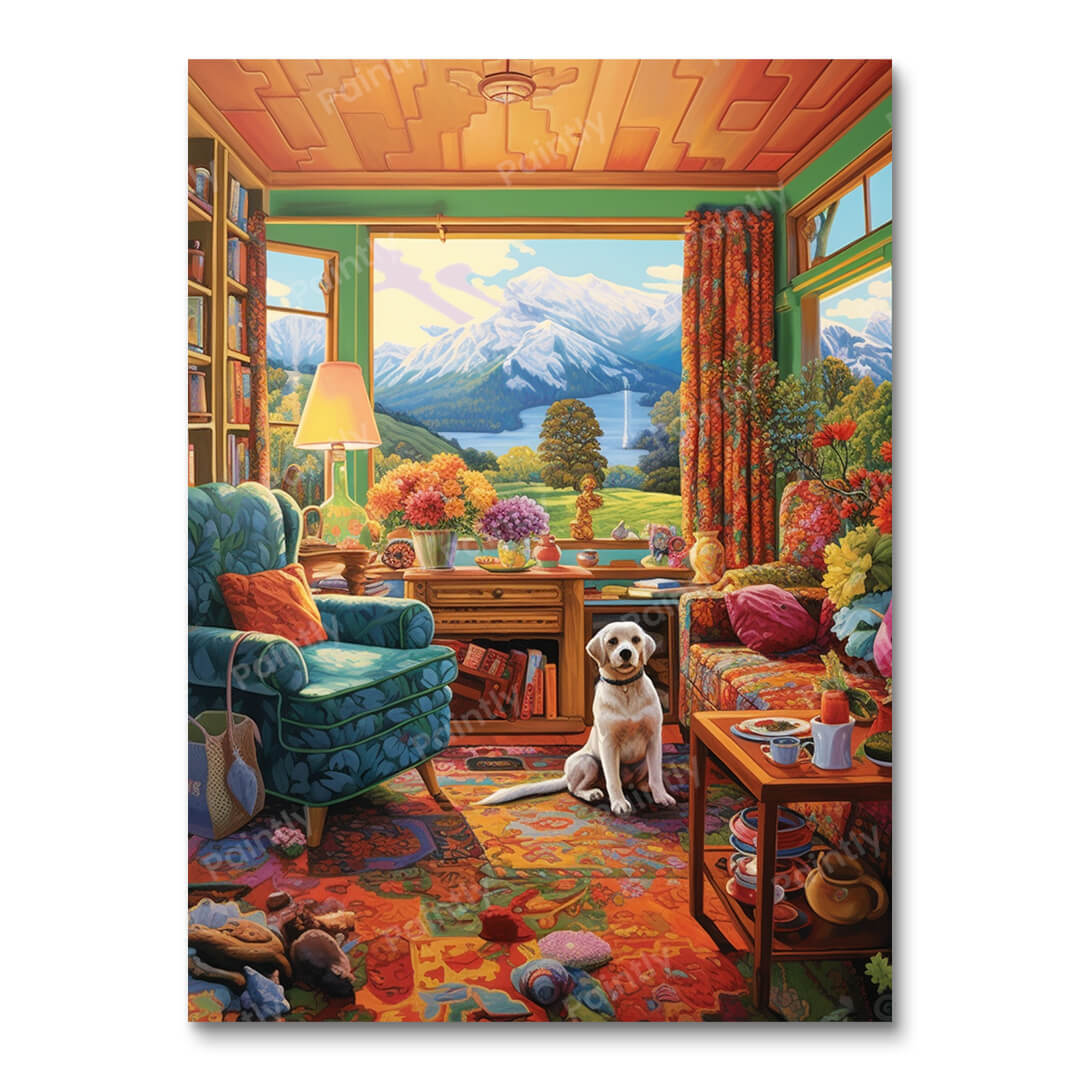 Poten in pluche (diamond painting)