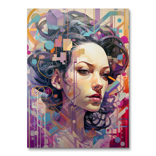 Tegenover elkaar geplaatste jovialiteit (diamond painting)