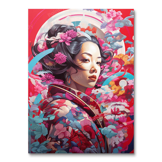 Oosterse contouren (diamond painting)