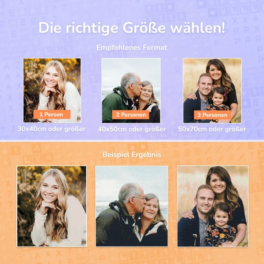 Diamond Painting Eigen Foto (New)