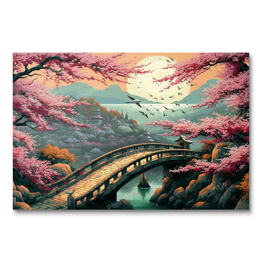 Werelden overbruggen (diamond painting)