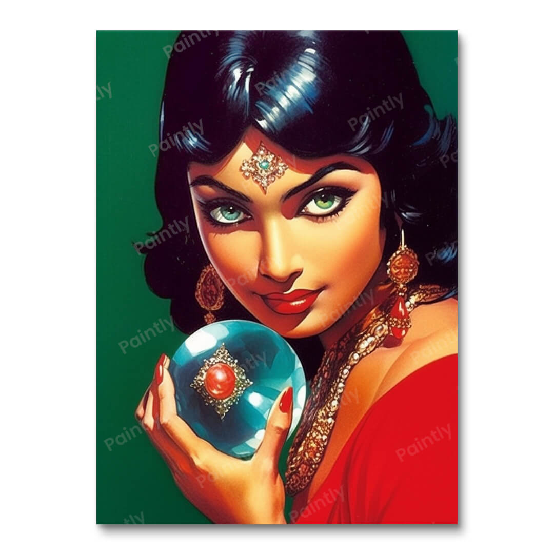 Mystieke visioenen (diamond painting)