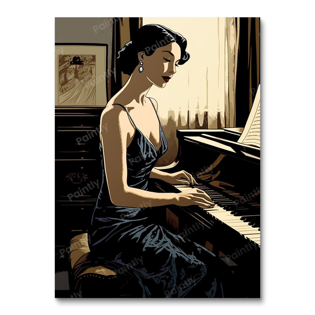 Sleutels tot de nacht (diamond painting)