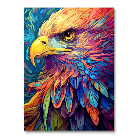Psychedelische Adelaar II (Diamond Painting)