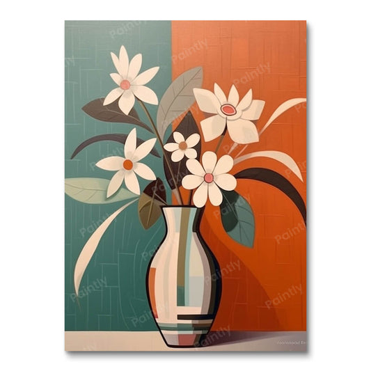 Minimalistische flora (diamond painting)