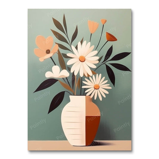 Botanische eenvoud (diamond painting)