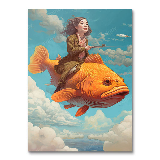 Fantasiezoeker (diamond painting)