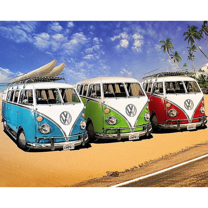 3 Oude VW Busjes | Morgen In Huis