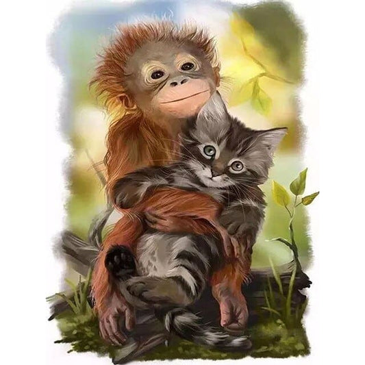 Aap - Kitten | Diamond Painting