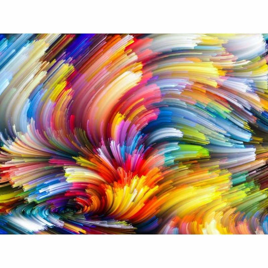 Abstracten kleurrijke kunst - 3