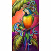 Abstracten kleurrijke papegaai - 9