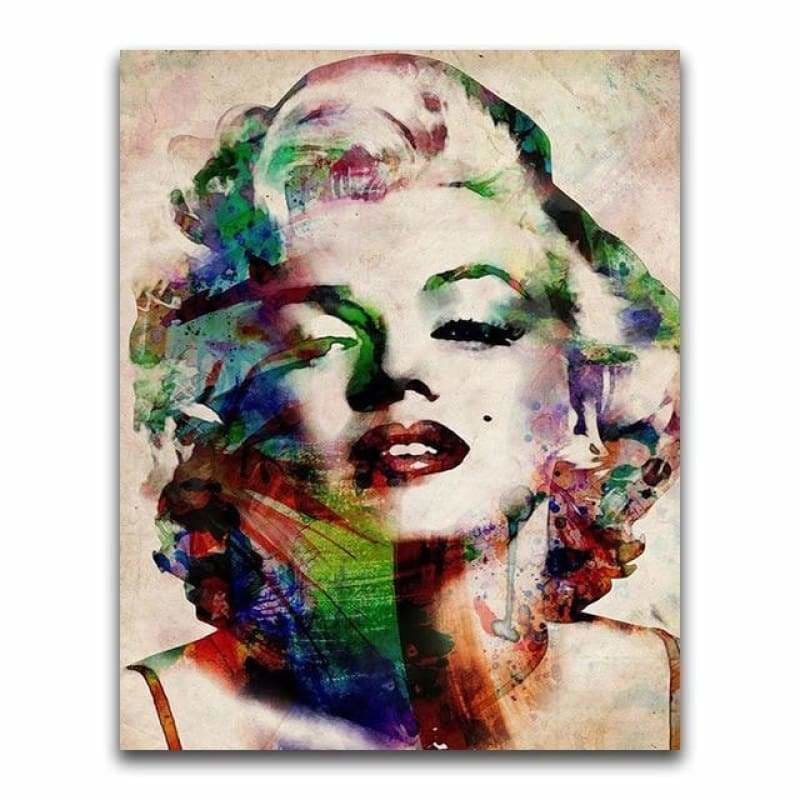 Abstracten kunst Marilyn Monroe - 3