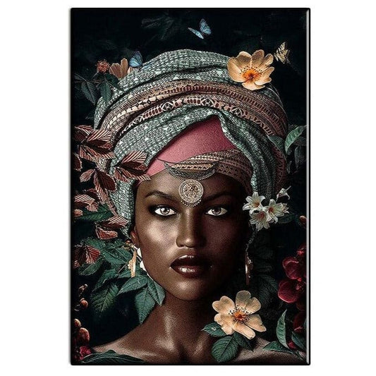 Afrikaanse Vrouw | Diamond Painting