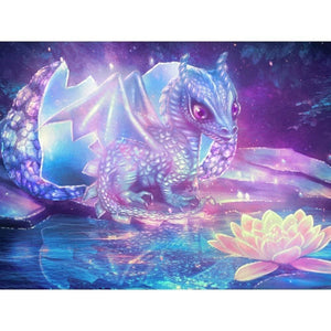 Baby Draak | Diamond Painting