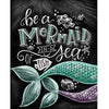 Be a mermaid in a sea of fish - 40x50cm (Minimaal formaat 