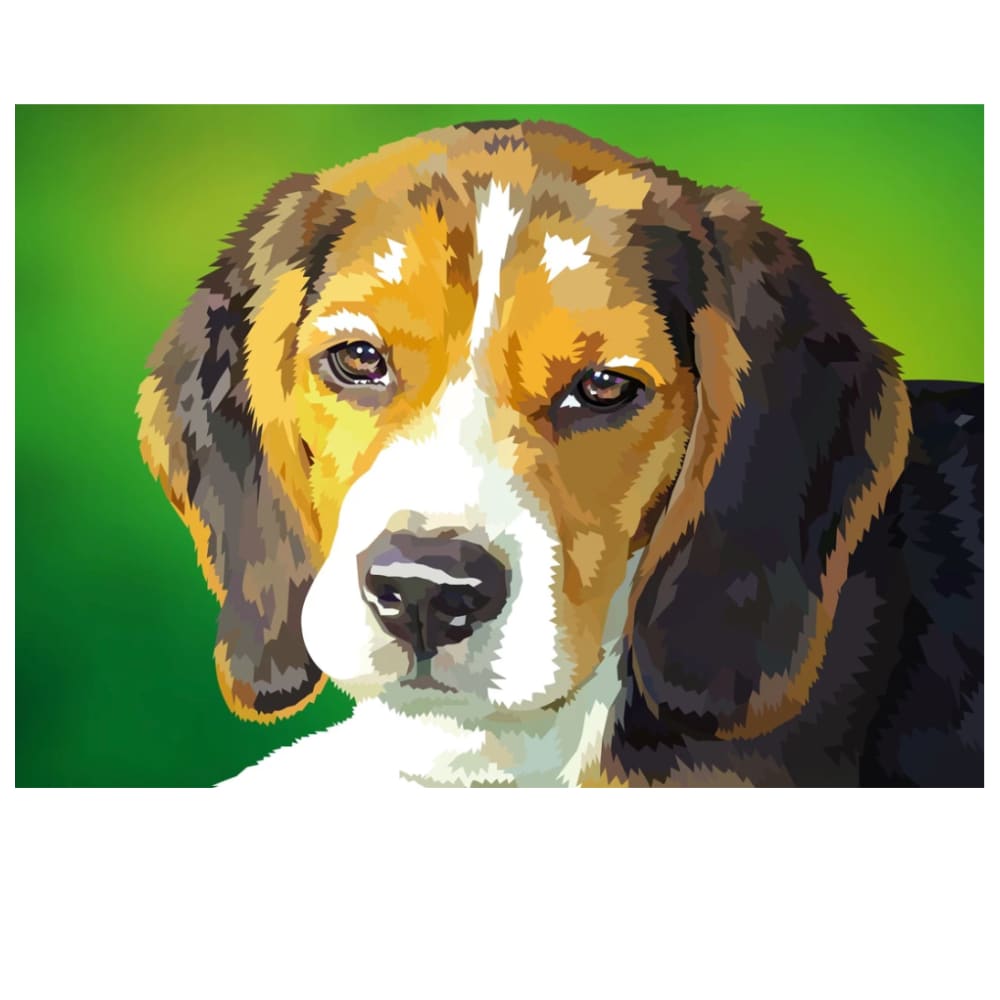 Beagle | Exclusieve Diamond Painting