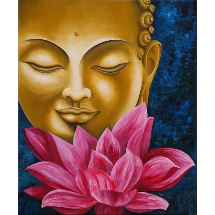 Boeddha - Lotusbloem | Diamond Painting