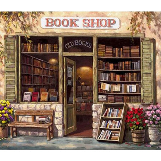 Boekenwinkel | Diamond Painting