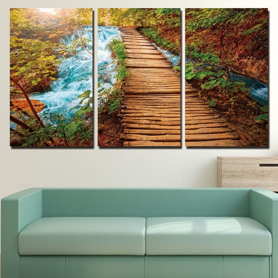 Brug - Waterval | 3 Luiken