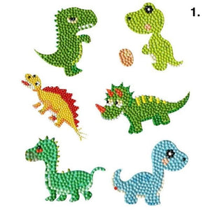 Dino stickers | 3 soorten - 1 - Kinderen