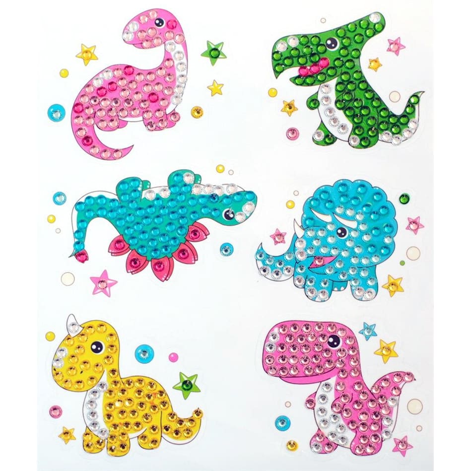 Dino stickers | 3 soorten - Kinderen