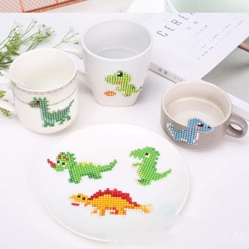 Dino stickers | 3 soorten - Kinderen