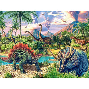 Dinosaurussen | Diamond Painting