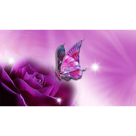 DIY Diamant Schilderij - Bloem PIX-671 - Diamond Painting