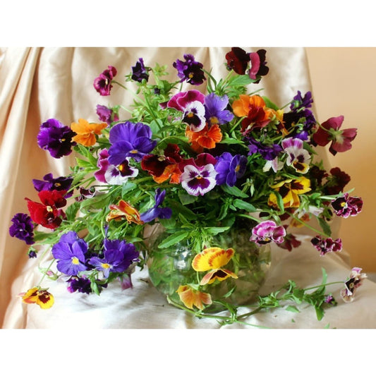 DIY Diamant Schilderij - Bloem PIX-681 - Diamond Painting